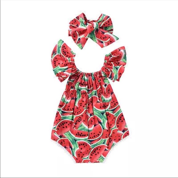 shopadalynn Other - HOST PICK 🦄 Watermelon Romper